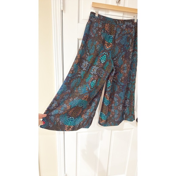 Anthropologie The Essential Culotte Brick Red Size 4 - Picture 4 of 9